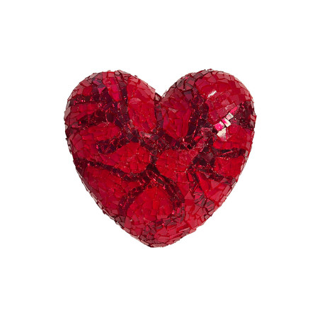 Unique Mosaic Hearts by Efi Chrysi