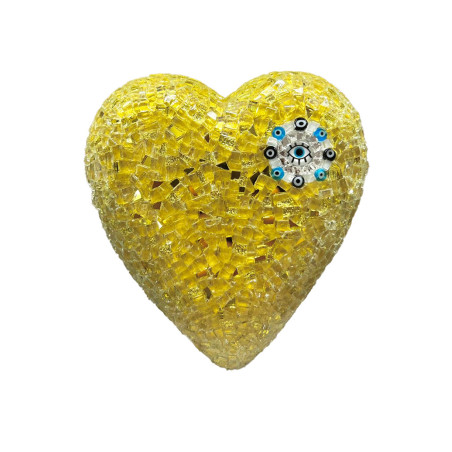 Unique Mosaic Hearts by Efi Chrysi