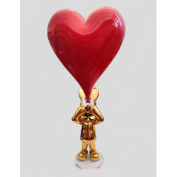 Yolo Big Heart Red by Sagrasse