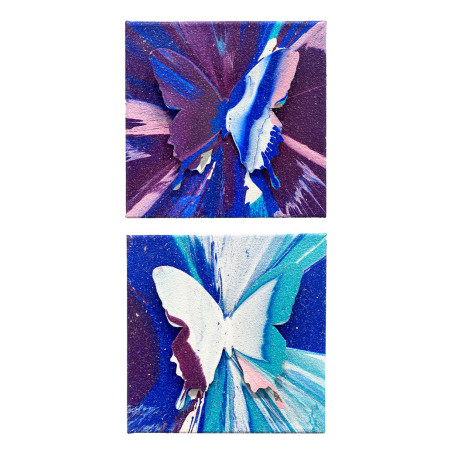 3D Butterflies.