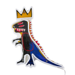 Pez Dispenser, Neon Sign Jean-Michel Basquiat