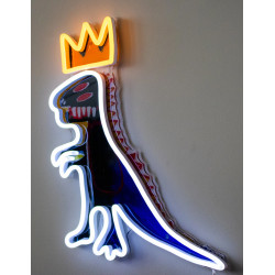Pez Dispenser, Neon Sign Jean-Michel Basquiat