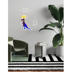 Pez Dispenser, Neon Sign Jean-Michel Basquiat