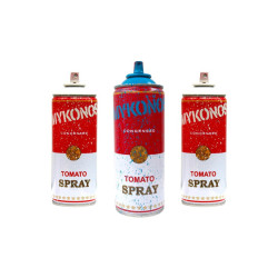 Mykonos Spray Cans.